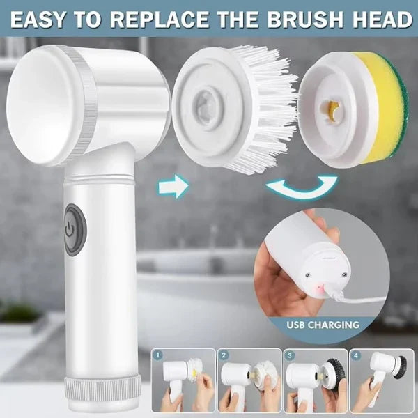 Wireless Magic Cleaning Brush – Rechargeable